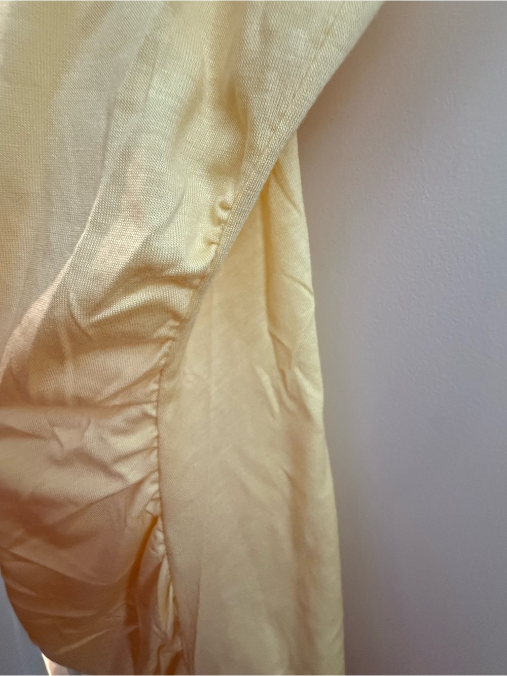 Vintage Moda International Butter Yellow Designed-Strap Camisole - Picture 4 of 5